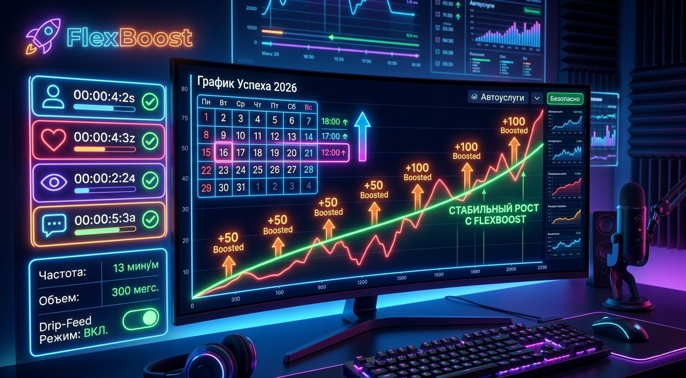 Инструкция: Как часто заказывать накрутку для стабильного роста в соцсетях в 2026 году — FlexBoost