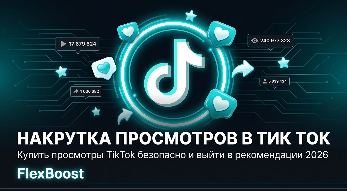 Накрутка просмотров в Тик Ток: Купить просмотры TikTok безопасно