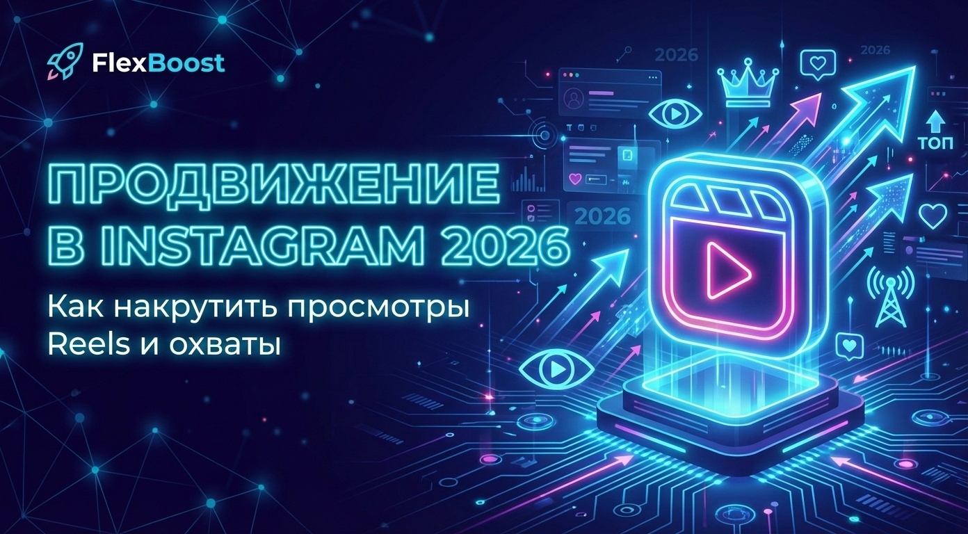 Продвижение в Instagram 2026: Как накрутить просмотры Reels и охваты