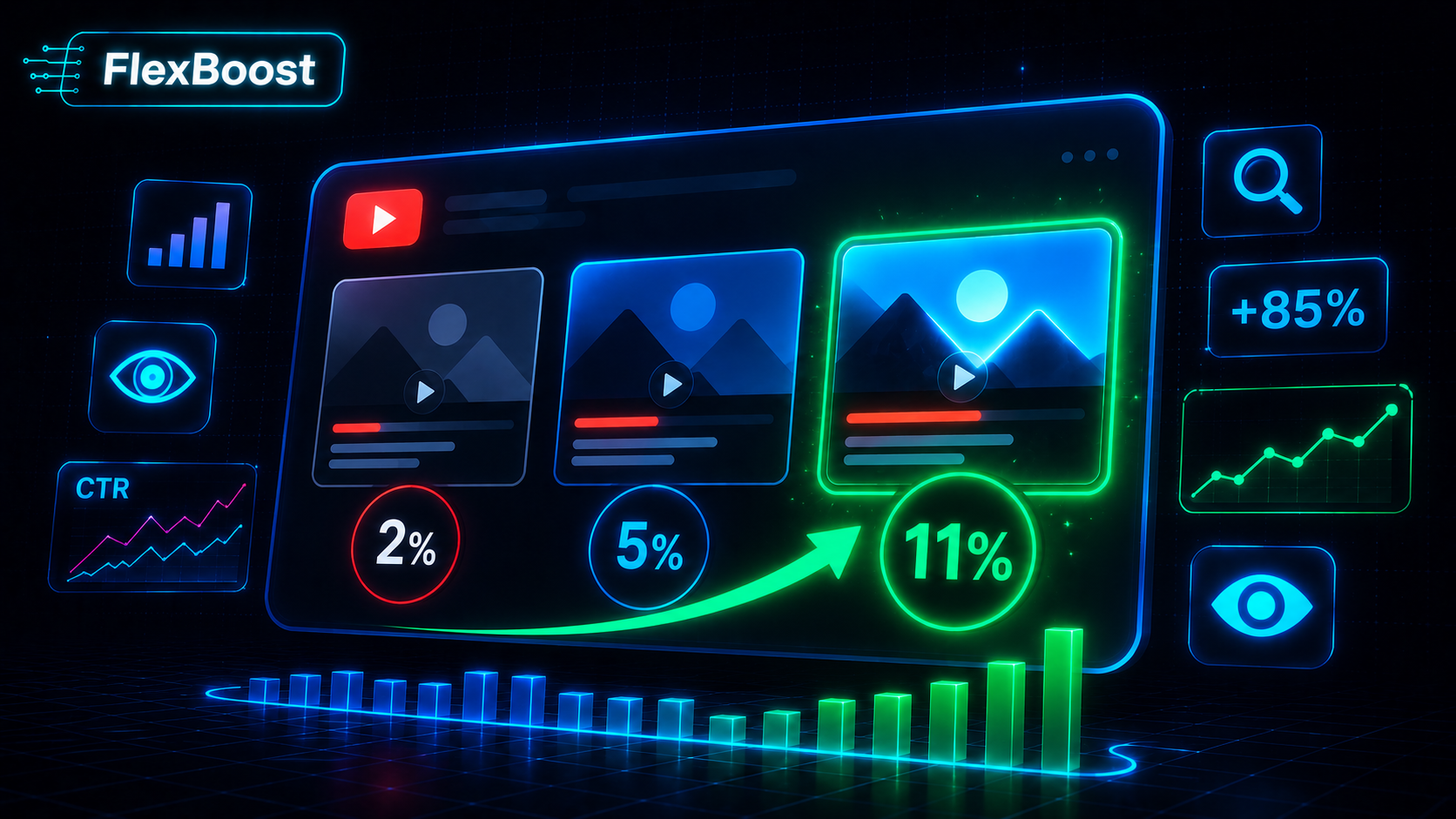 Как поднять CTR превью на YouTube — руководство практика с реальными примерами | FlexBoost