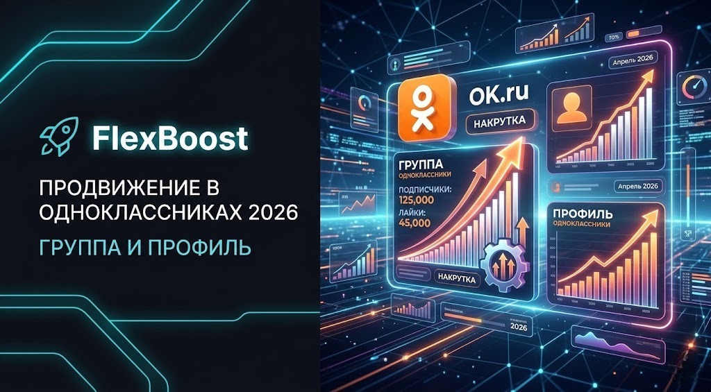 Продвижение в Одноклассниках 2026: Как раскрутить группу и профиль | FlexBoost