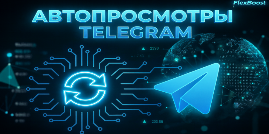 Автопросмотры в Telegram