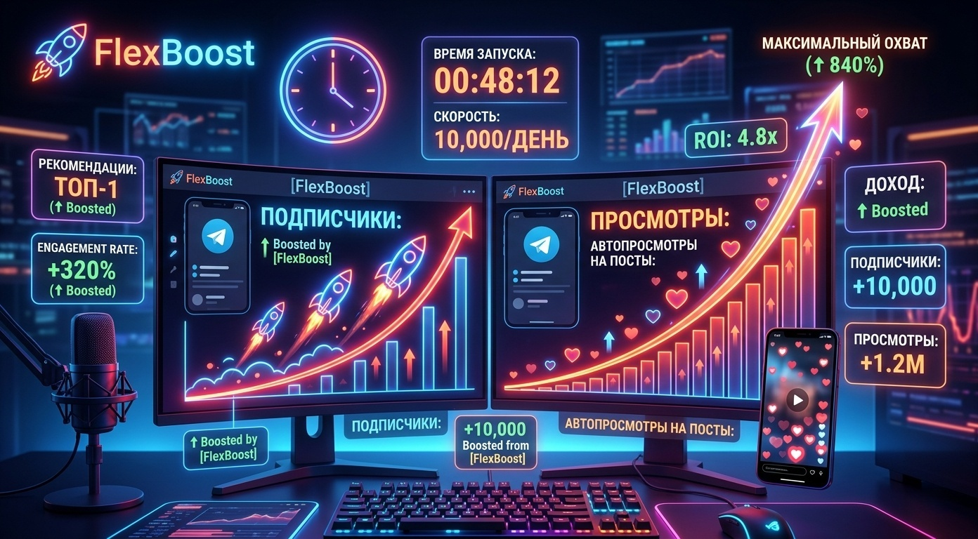 Подписчики в Телеграм с автопросмотрами: Купить активную аудиторию — FlexBoost